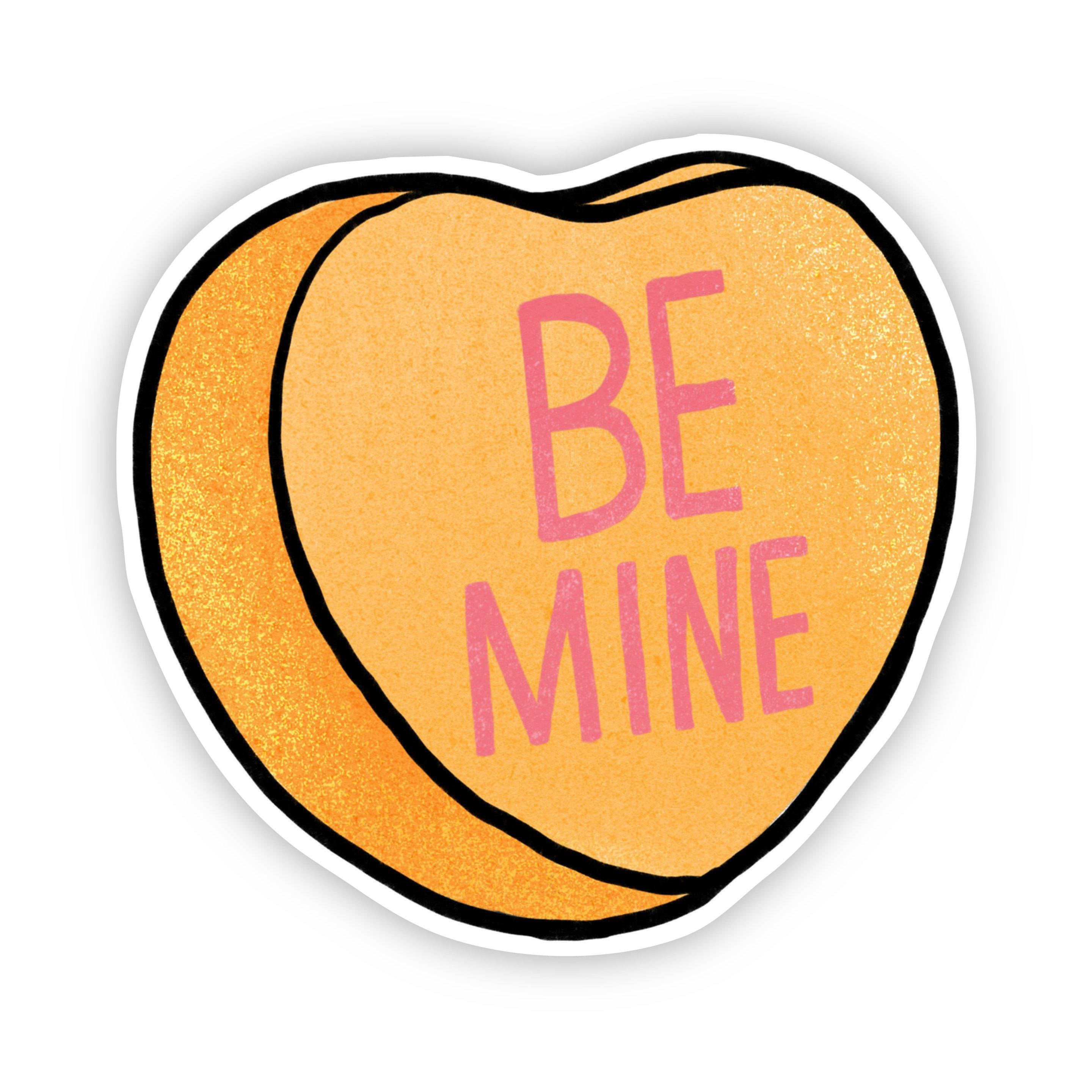  Be Mine Heart Sticker、mySite、elrpsem3k