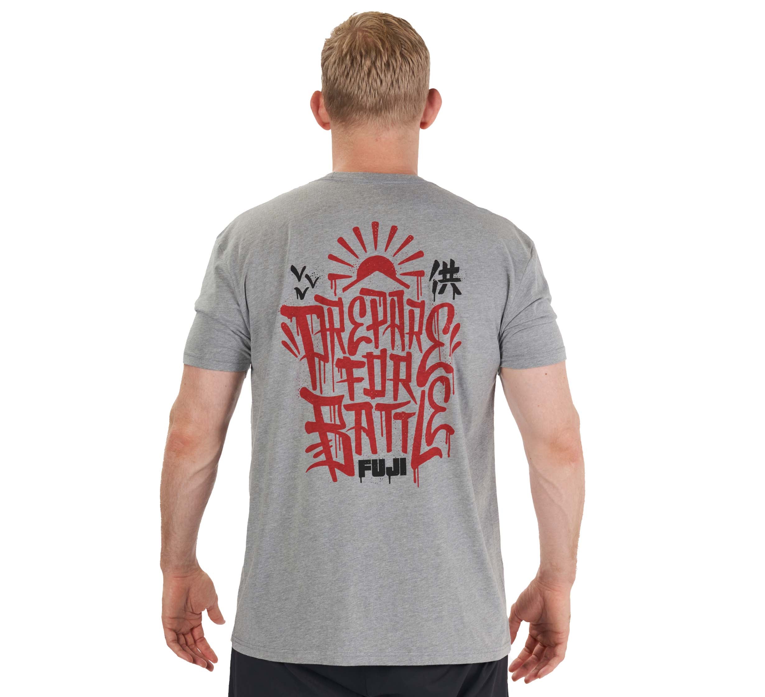 Prepare For Battle T-Shirt Heather Grey、mySite、gigharbornorthrealestate