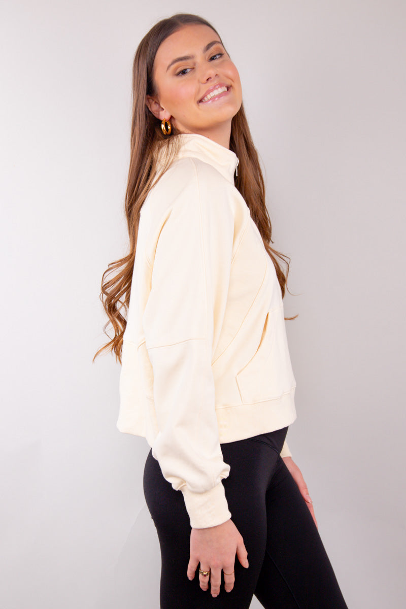 Harper CozyChic Quarter-Zip Sweatshirt、mySite、hinf8tx79