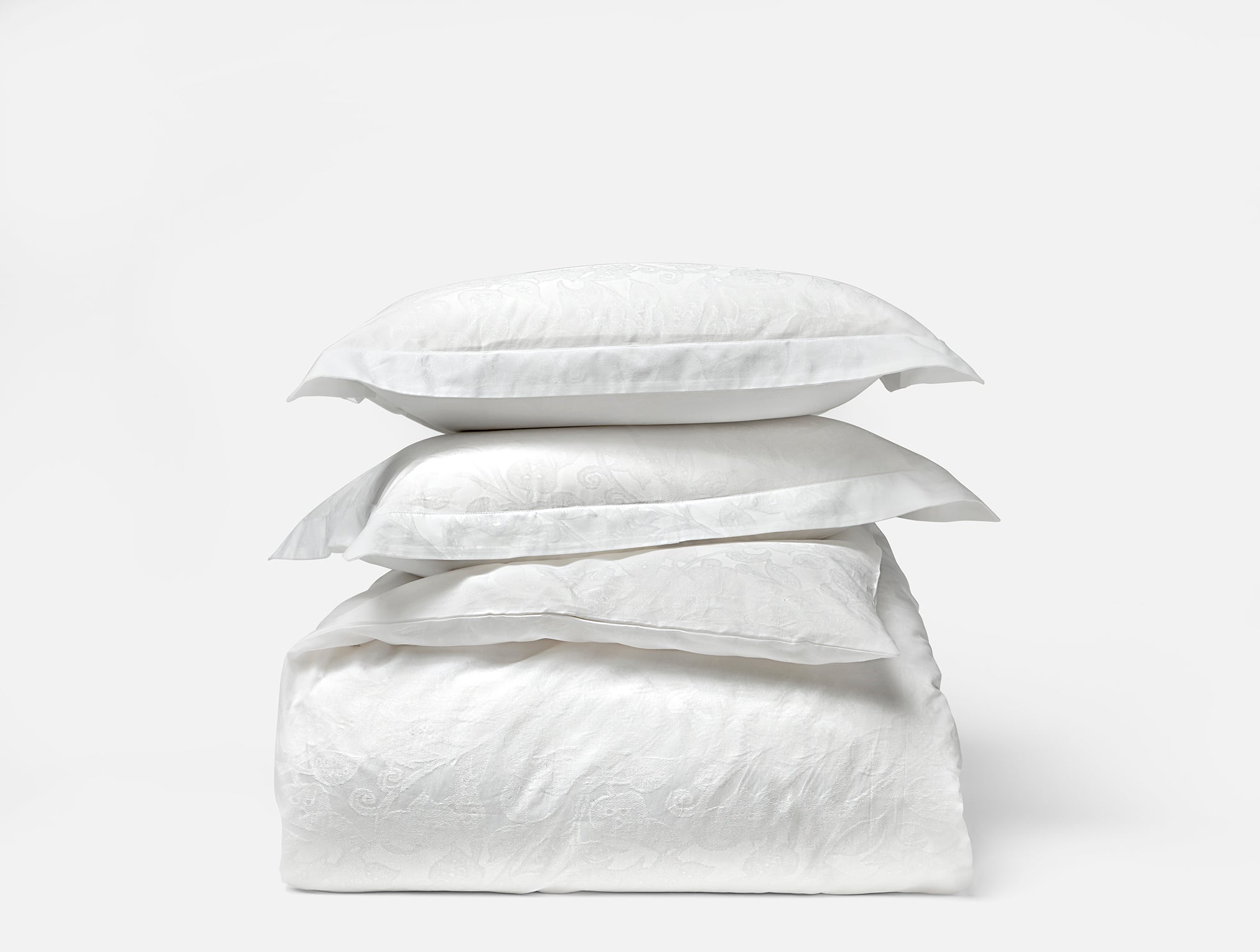  Heritage Organic Percale Jacquard Duvet Set、mySite、sugarbowlscore
