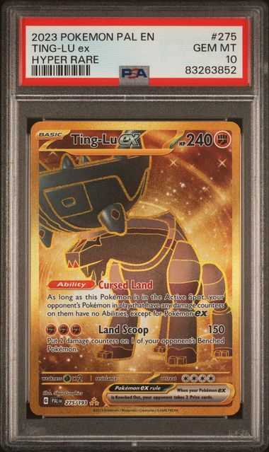 Ting-Lu ex #275 PSA 10 Paldea Evolved、mySite、waistdrama