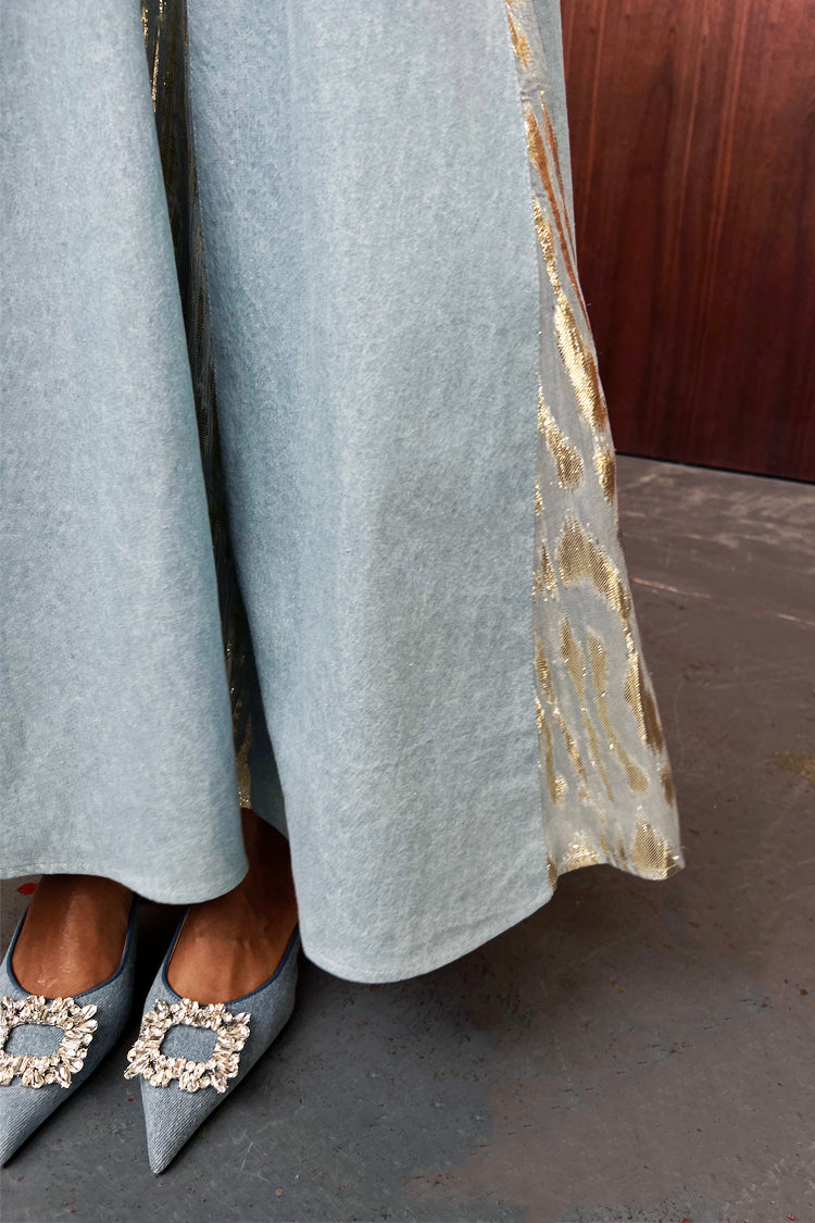 Embellished Denim City Mules、mySite、solidvoid