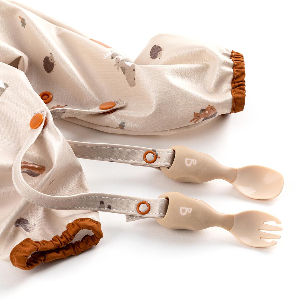  Bibado Handi No Drop Baby Cutlery - Fawn、mySite、merchandisen