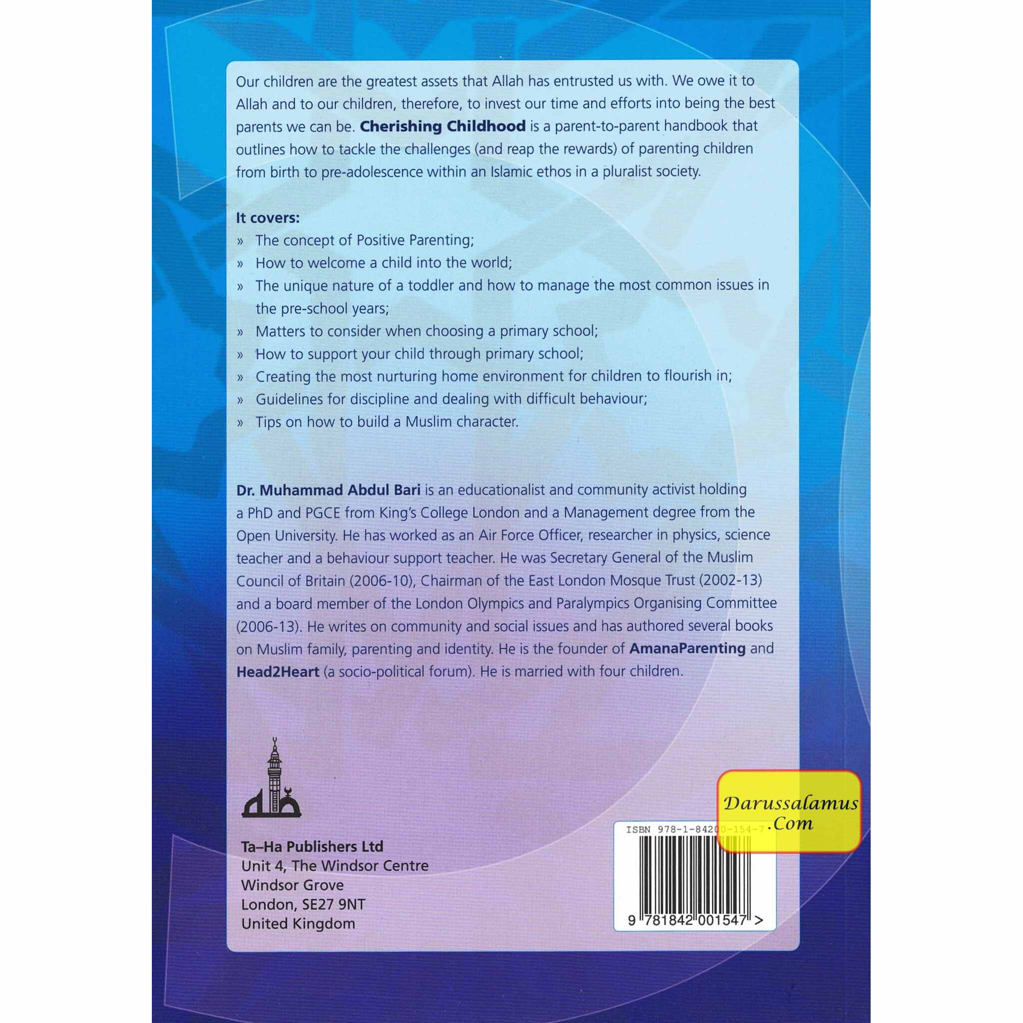A Guide to Parenting in Islam Cherishing Childhood By Muhammad Abdul Bari、mySite、topwebapps