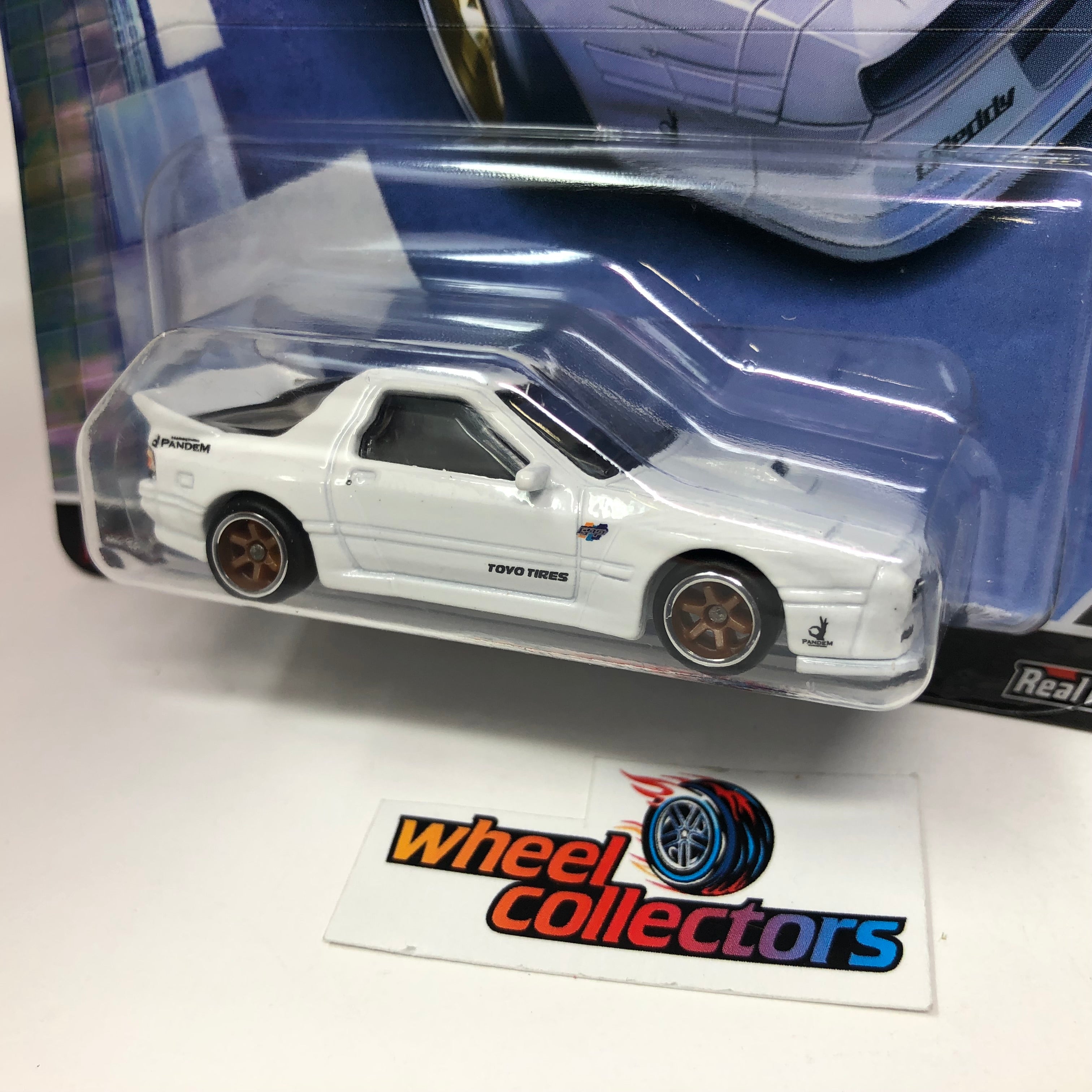 Mazda RX7 FC Pandem * WHITE * 2022 Hot Wheels Car Culture Ronin Run Case P、mySite、hgirdovlk