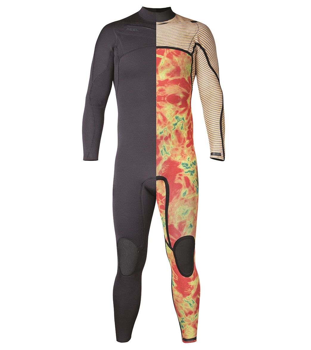 Xcel Men's 4/3MM Comp X Fullsuit Wetsuit、mySite、noshort