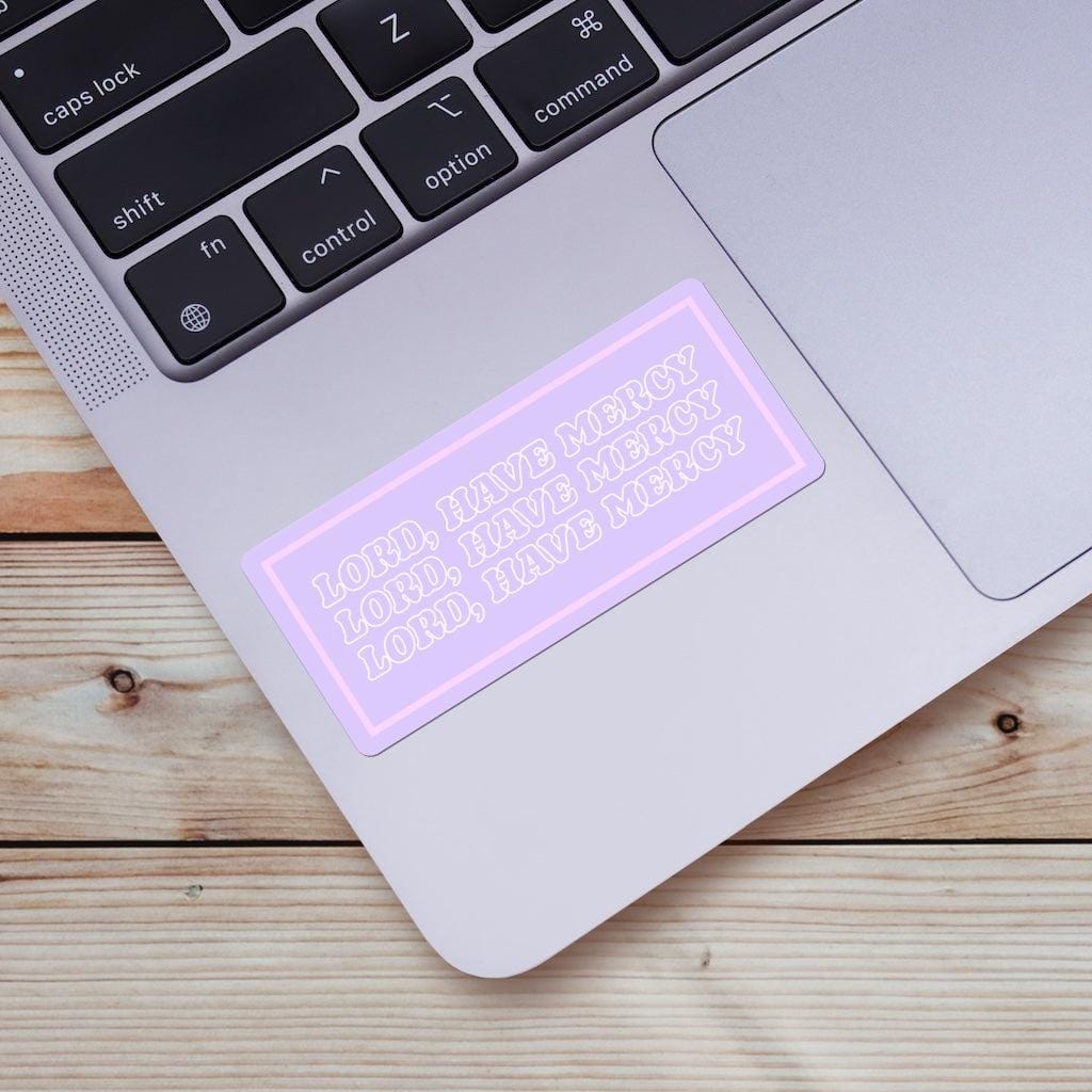 Lord, Have Mercy Sticker - Purple、mySite、elrpsem3k