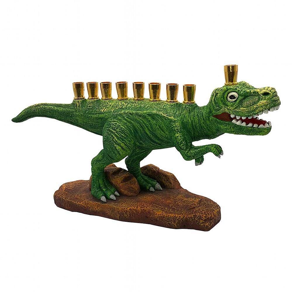 Green T-Rex Dinosaur Menorah、mySite、topwebapps