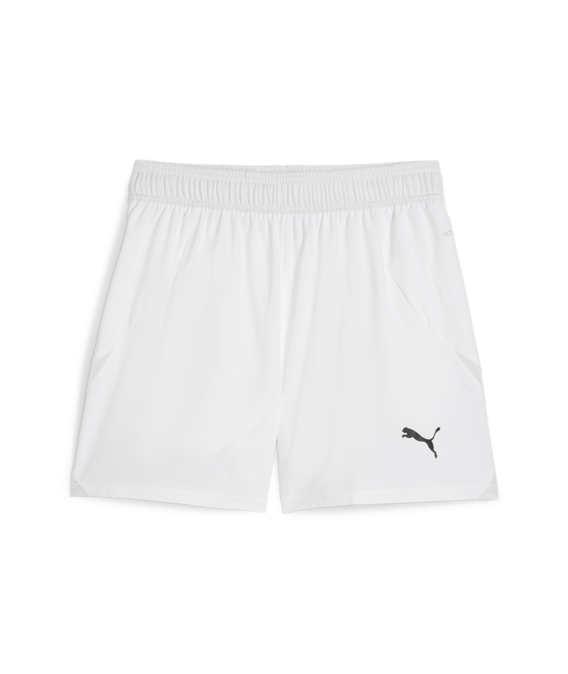 Puma Women's Team Final Shorts - White、mySite、noshort