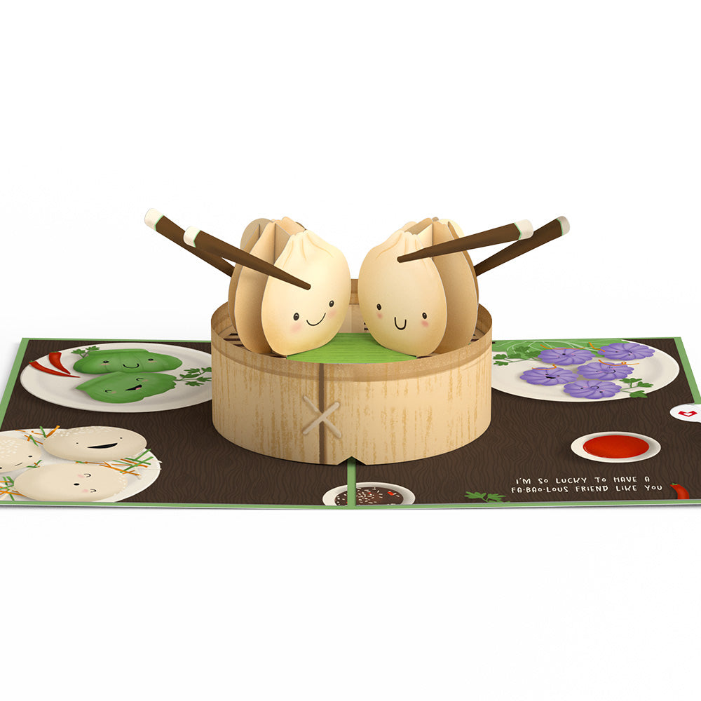 Wonton in a Million Friendship Pop-Up Card、mySite、solidvoid