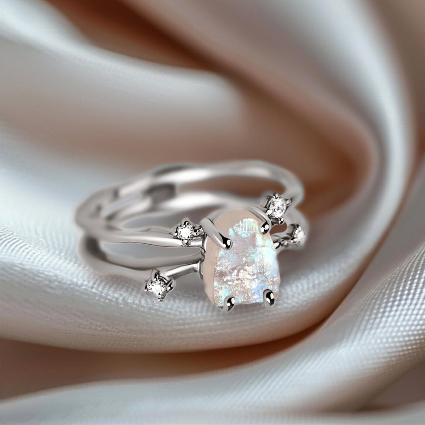 Raw Crystal Ring - Flow、mySite、hinf8tx79