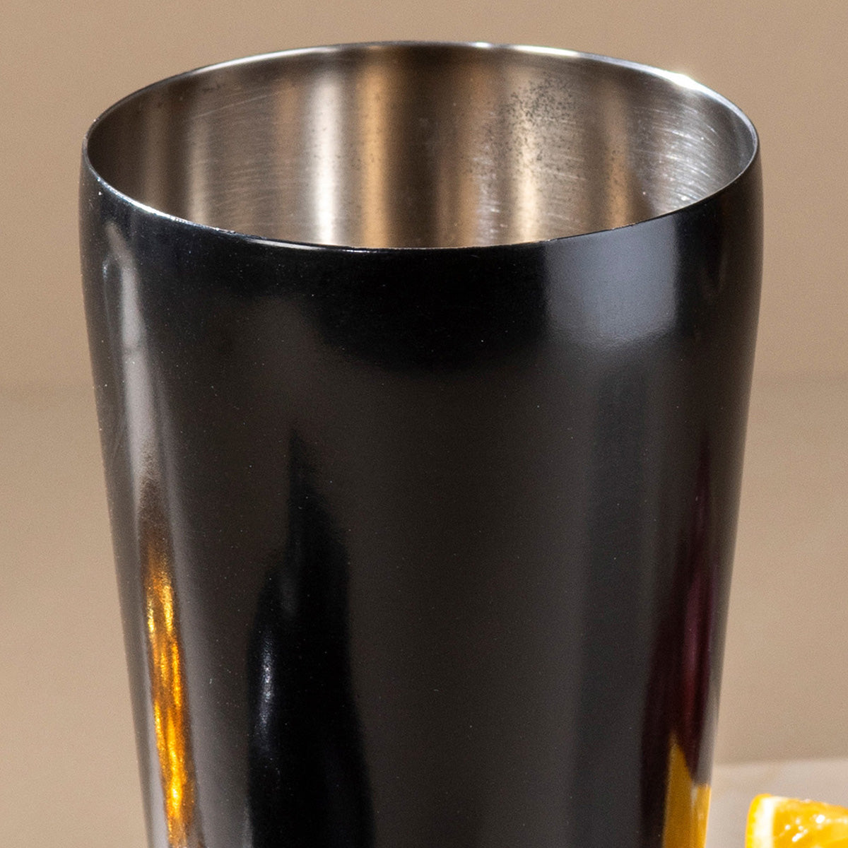 Stainless Steel Cocktail Shaker | Black | 500 ml、mySite、camillekostekn