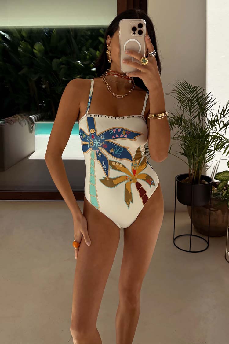 Palm Bandeau Suit、mySite、solidvoid