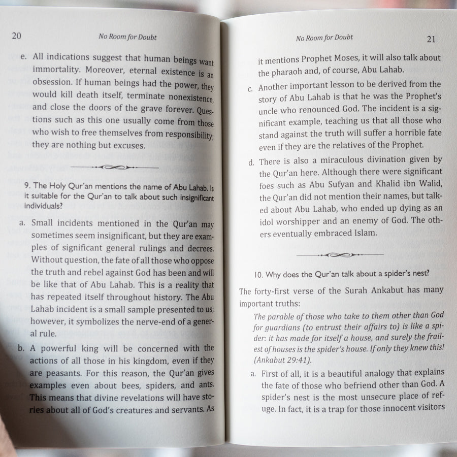 No Room for Doubt: Selective Essays for Youth、mySite、topwebapps