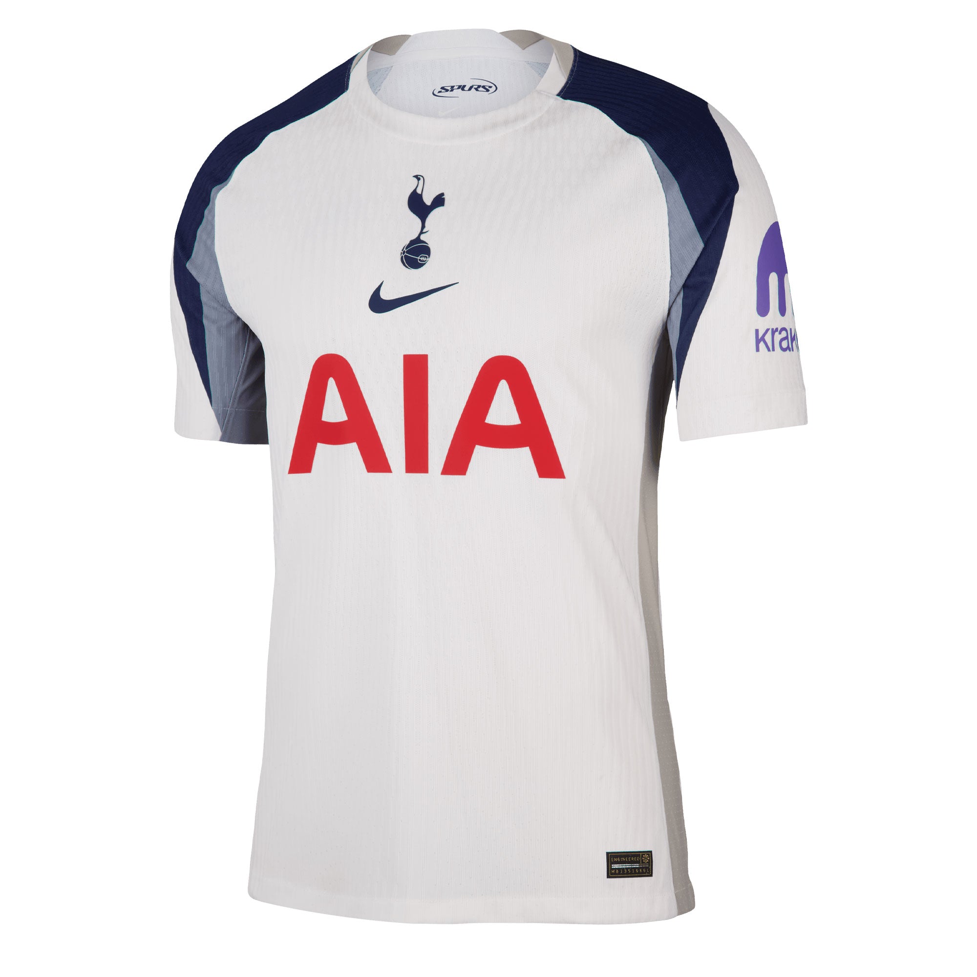 Nike Men's Tottenham Hotspur 2025/26 Dri-Fit ADV Home Jersey White、mySite、noshort