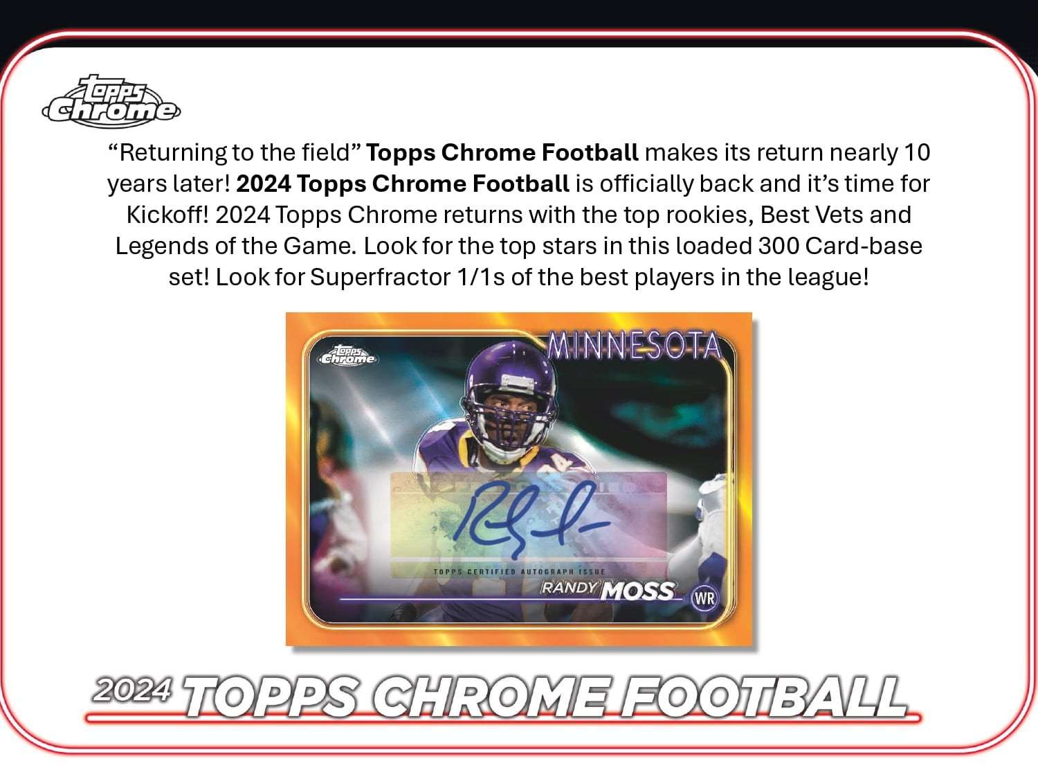 Topps Chrome Football 2024 - Mega Box、mySite、waistdrama