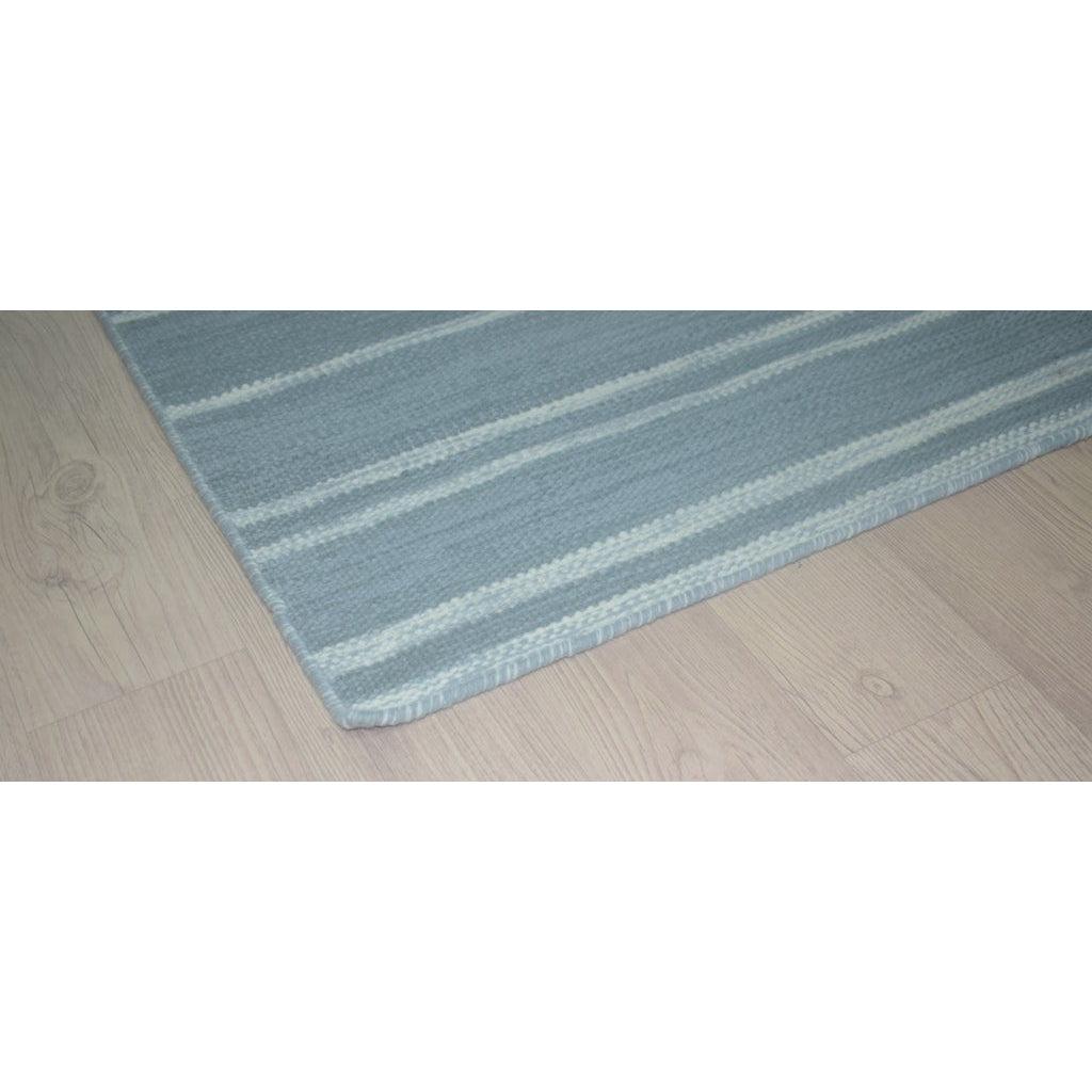 Madrid Blue Gray Wool Flatweave Rug、mySite、gigharbornorthrealestate