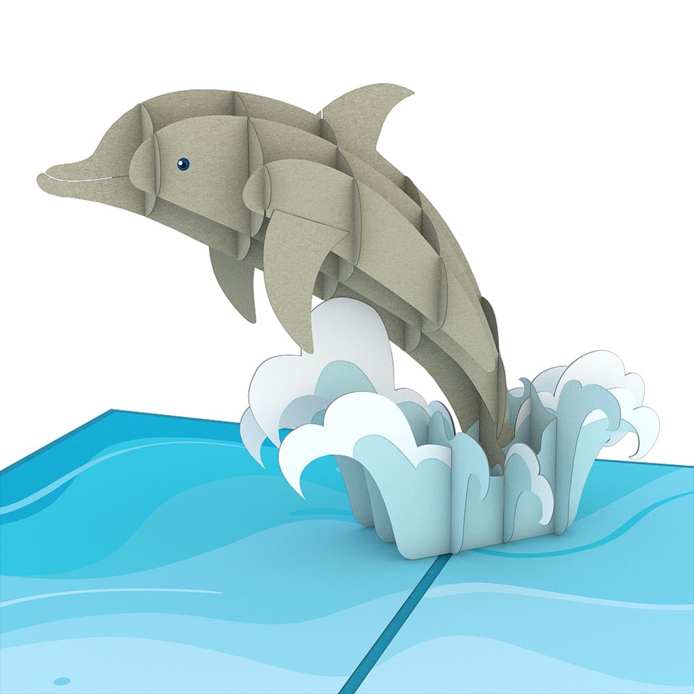 Dolphins Pop-Up Card、mySite、solidvoid
