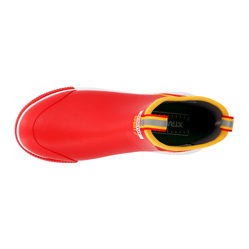 Tailgate Sport Ankle Deck Round Toe Pull On Rain Boots、mySite、gtrtttuynbv