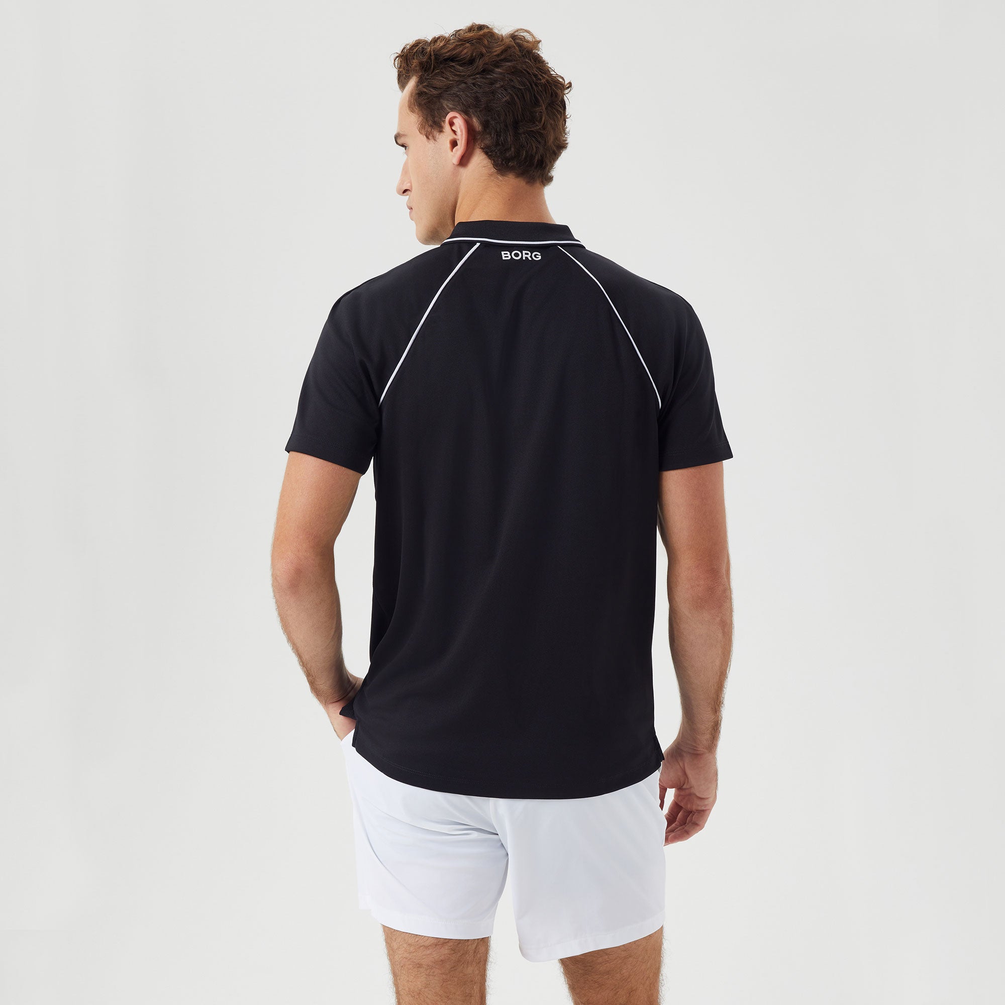 Bj枚rn Borg Ace Racquet Men's Tennis Polo