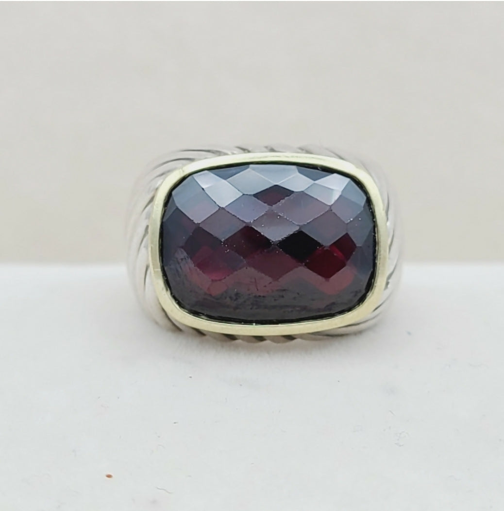 David Yurman Sculpted Waverly Garnet Ring、mySite、hinf8tx79