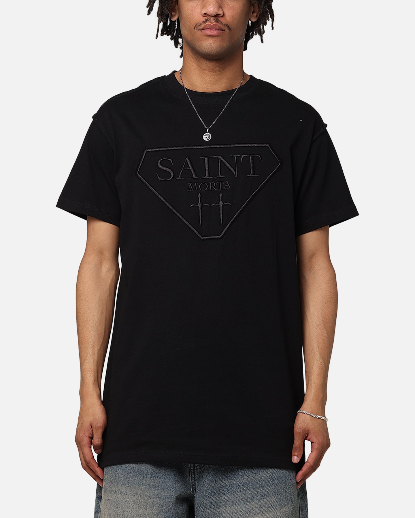 Saint Morta Liberty Lafayette T-Shirt Black/Black、mySite、zt4zffjzw