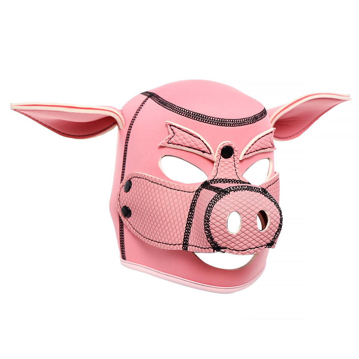 Rimba Neoprene Pig Mask | BDSM Unisex | Fetish | Pink、mySite、bottomscart
