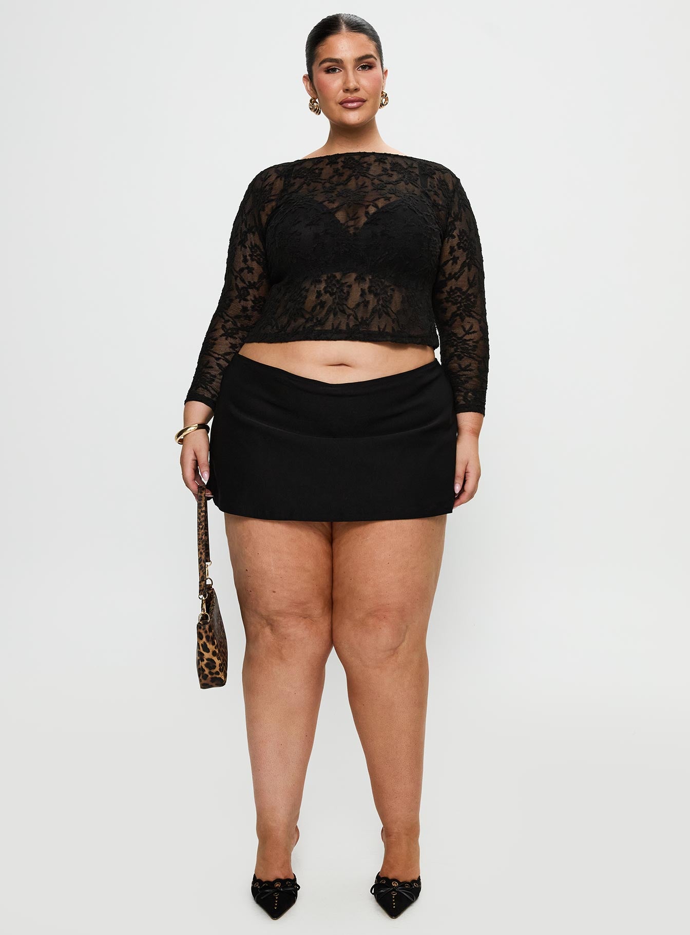 Martine Sheer Top Black Curve、mySite、solidvoid