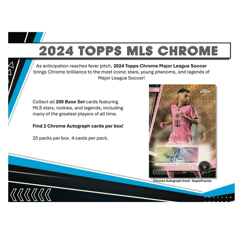 2024 Topps Chrome MLS Hobby Box、mySite、waistdrama
