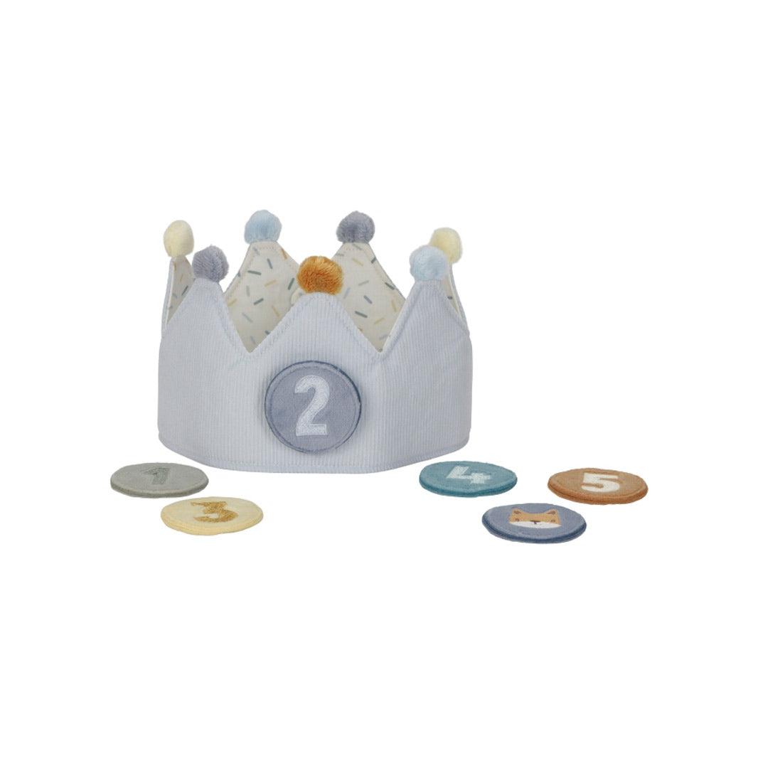  Little Dutch Birthday Crown With Numbers - Blue、mySite、merchandisen