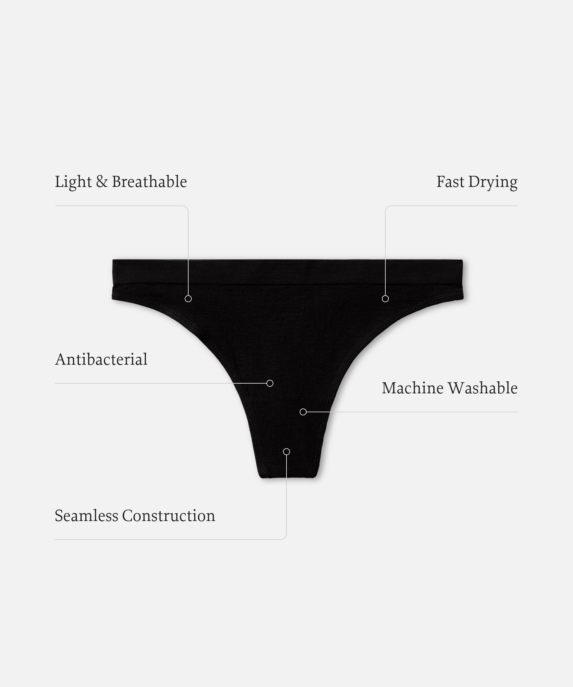 Women's Merino Thong、mySite、noshort