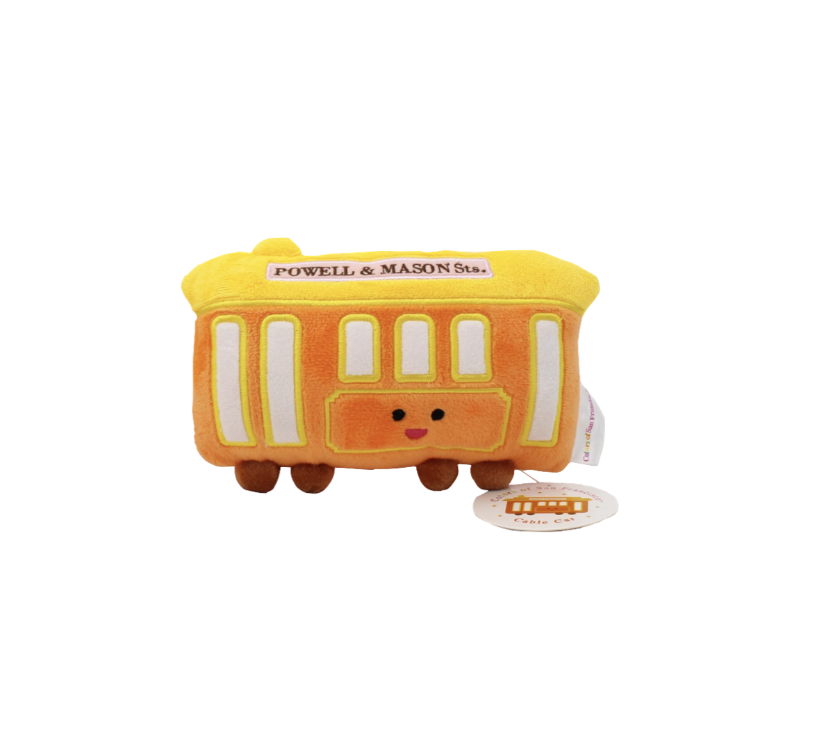 Tomoko Maruyama - San Francisco Cable Car Plush Toy: L、mySite、garagedoors4me