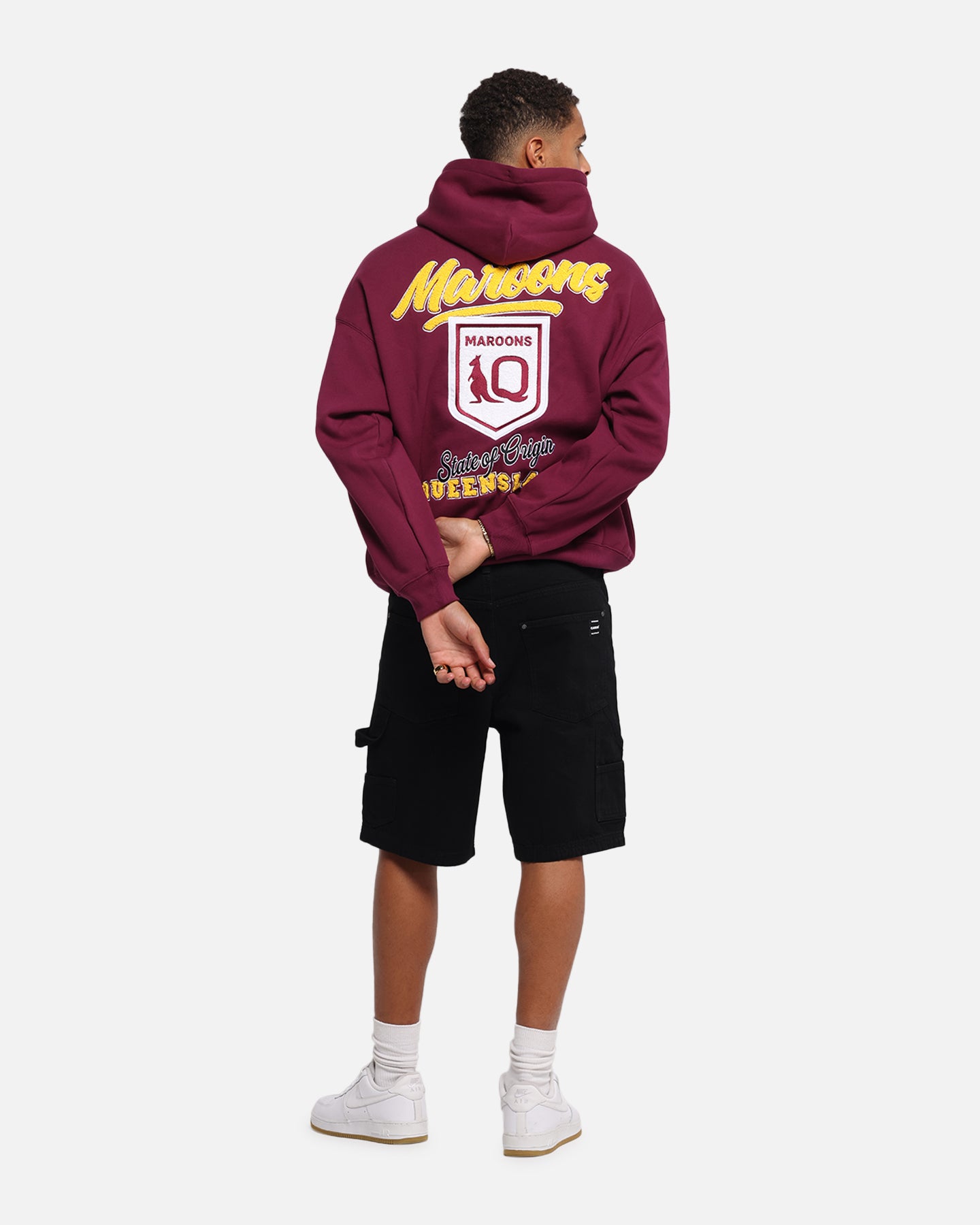 Queensland Rugby League Queensland Maroons State Of Origin Hoodie Maroon、mySite、zt4zffjzw