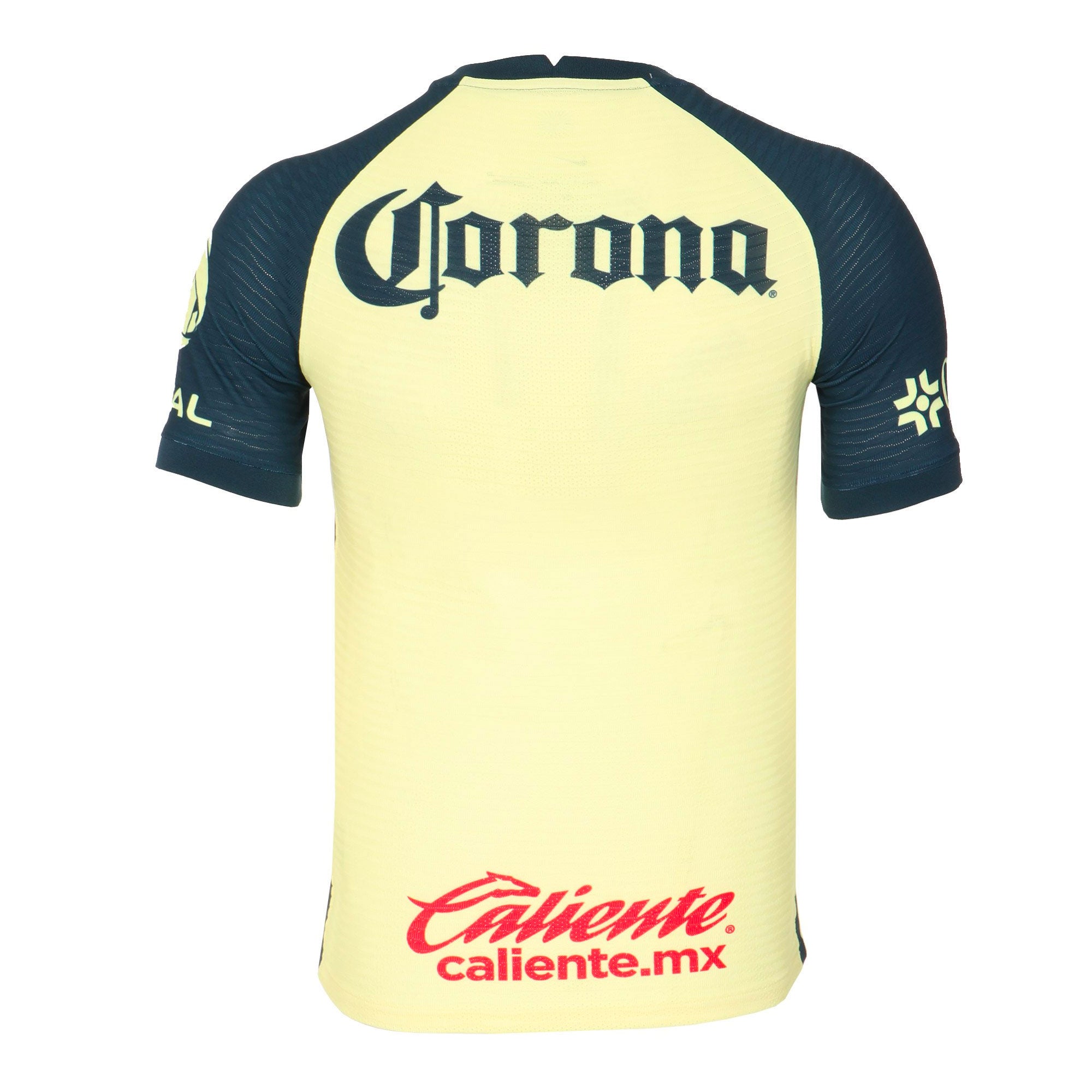 Nike Men's Club America 2021/22 Dri-FIT ADV Home Match Jersey Lemon Chiffon/Armory Navy、mySite、noshort