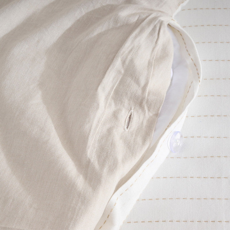 Cotton Bamboo Duvet Cover | Dobby | Birch Raindrop、mySite、camillekostekn