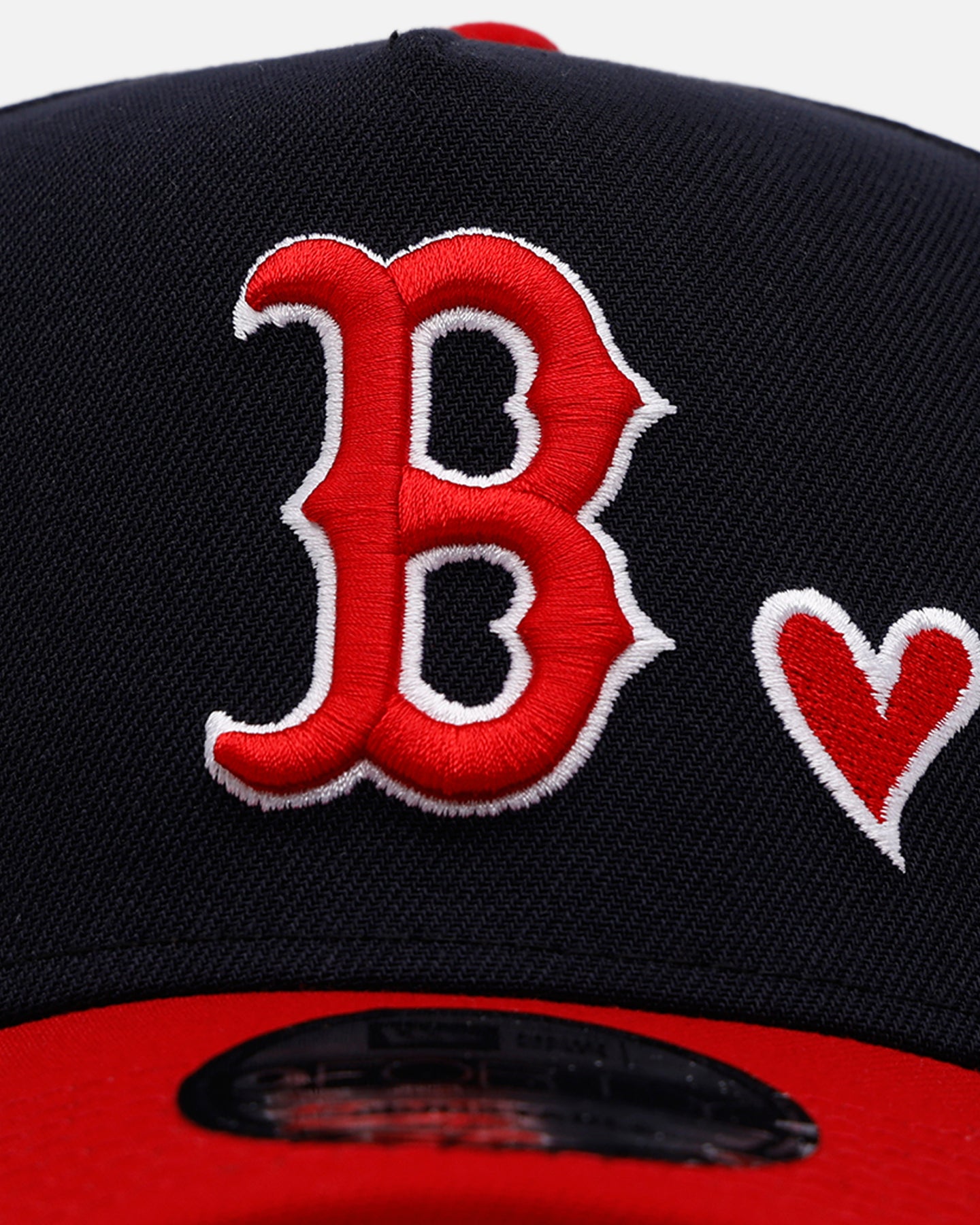 New Era Boston Red Sox 'Team Color Hearts' 9FORTY A-Frame Snapback Navy/Red、mySite、zt4zffjzw