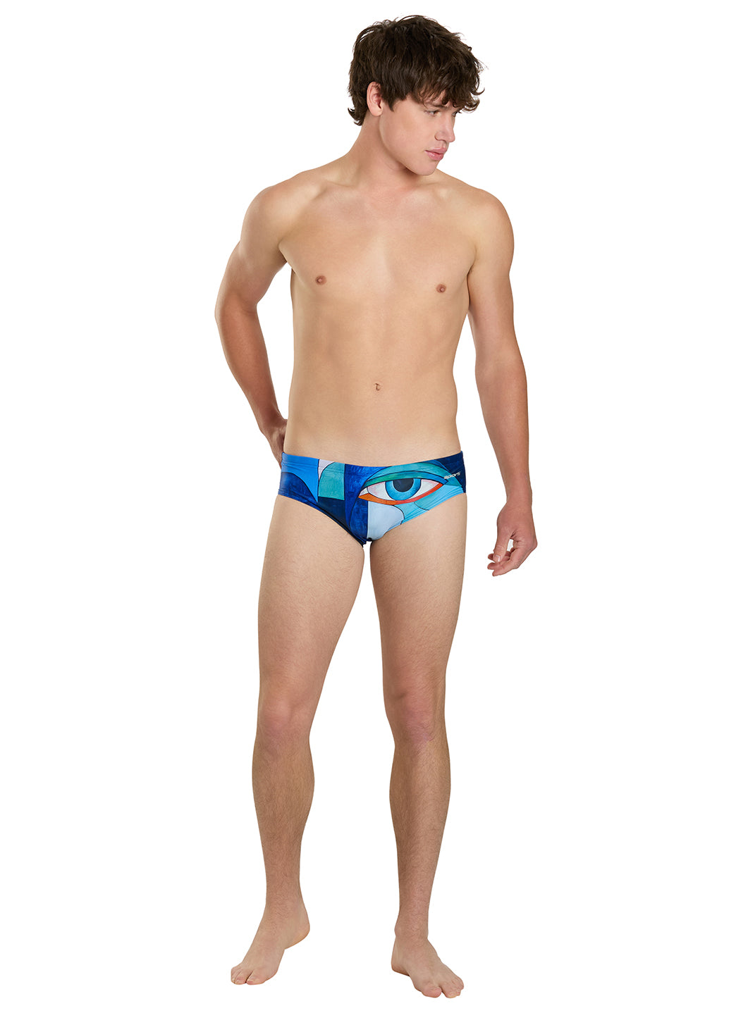 Sporti Mirror Reflection Brief Swimsuit (26-40)、mySite、noshort