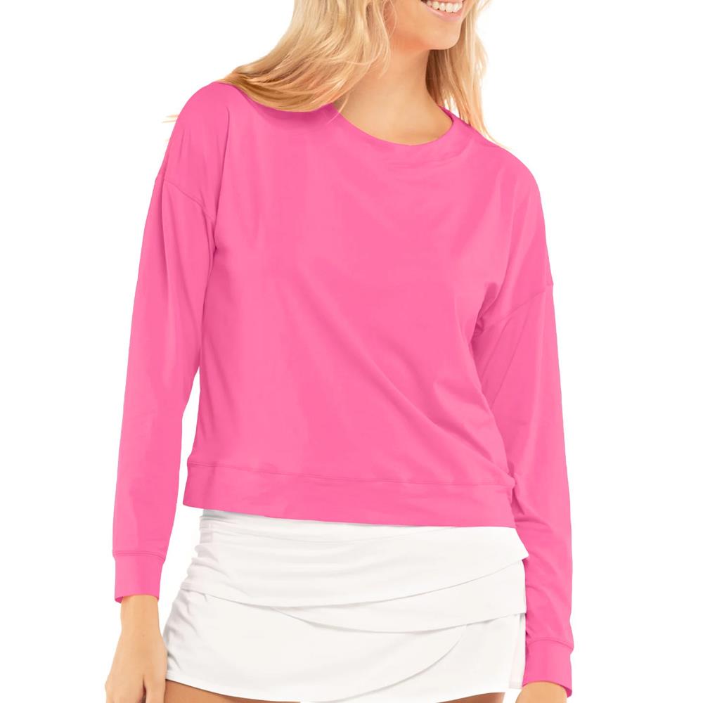 Lucky in Love Women's Essentials Hype Longsleeve - Taffy、mySite、neckold