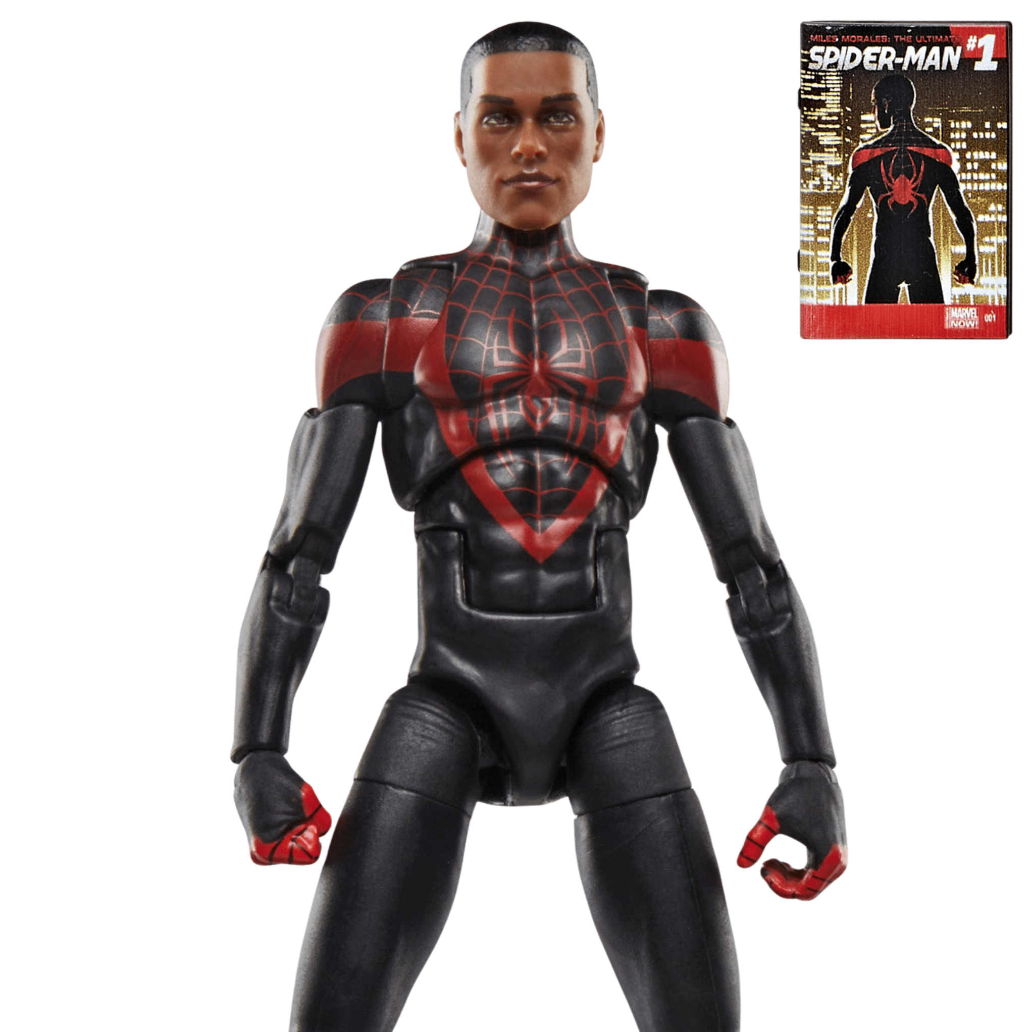 Marvel Legends Series Ultimate Miles Morales Spider-Man (2014's Ultimate Spider-Man #1 Mini-Comic)、mySite、hgirdovlk
