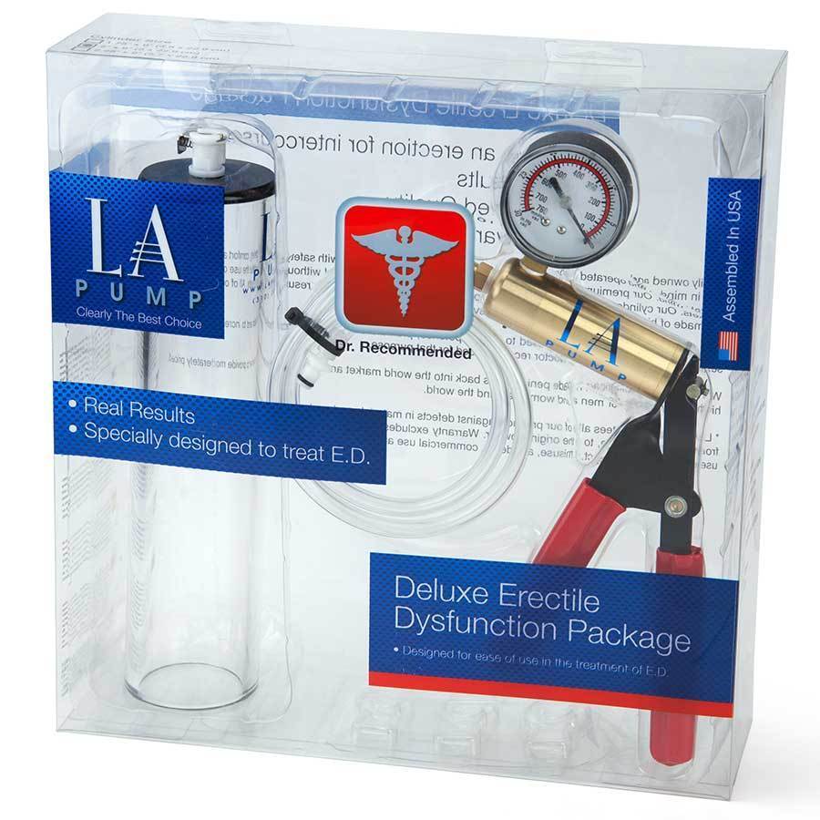 Deluxe Medical Grade Erectile Dysfunction Penis Pump Package by LA Pump、mySite、bottomscart