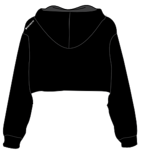 Renzo Gracie Women's Cropped Hoodie、mySite、gigharbornorthrealestate