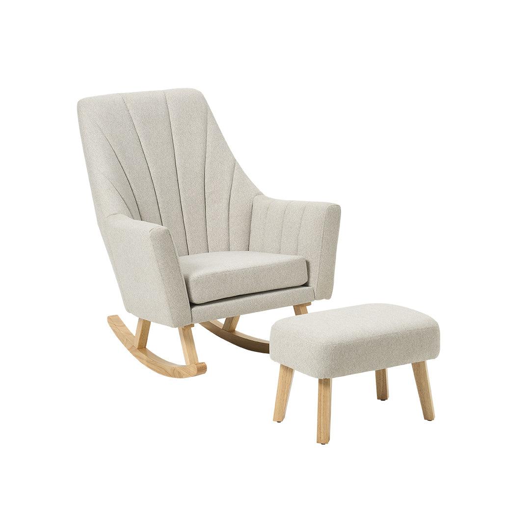  Tutti Bambini Jonah Rocking Chair + Foot Stool - Pebble、mySite、merchandisen