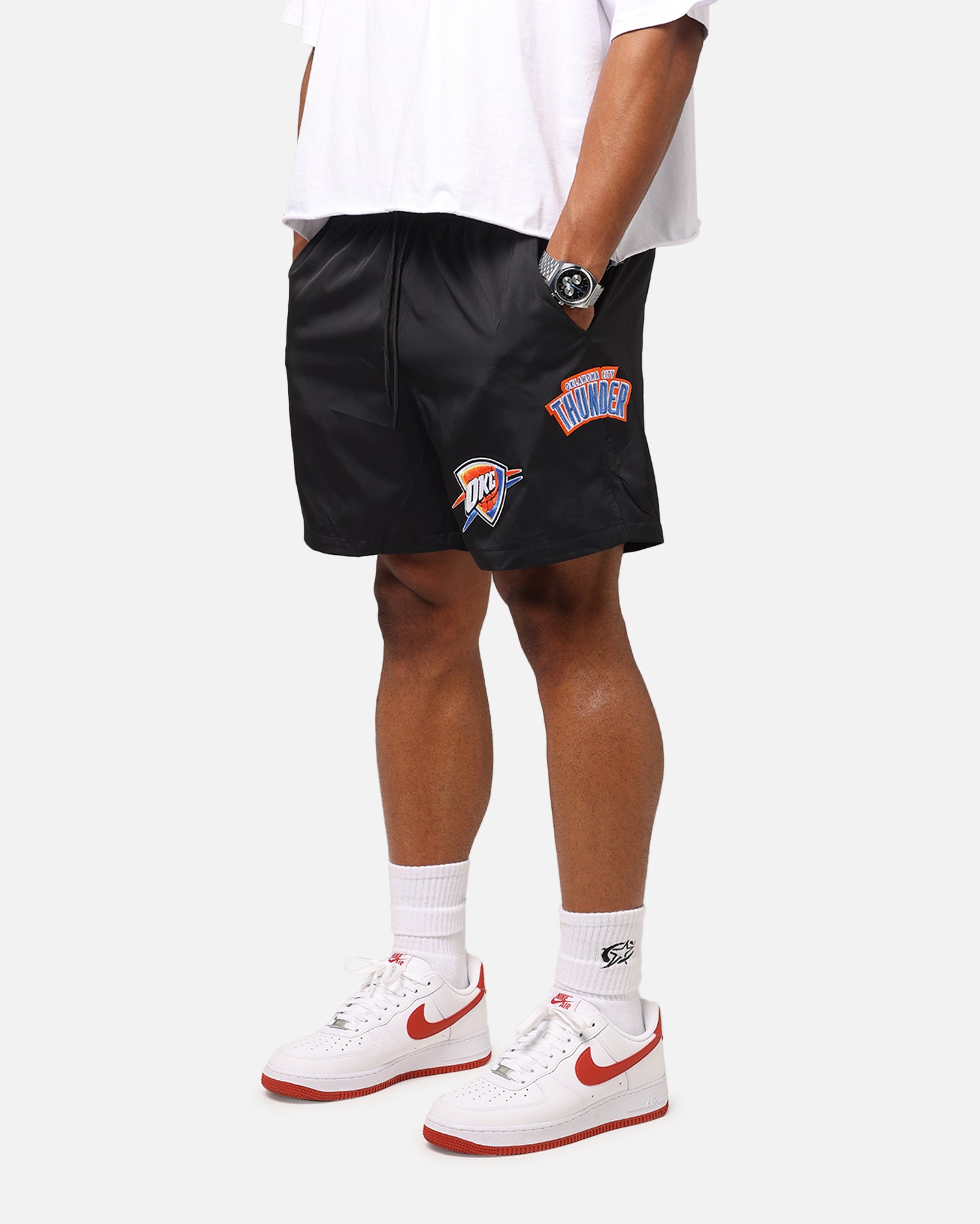 Pro Standard Oklahoma City Thunder Classic Woven Shorts Black、mySite、zt4zffjzw