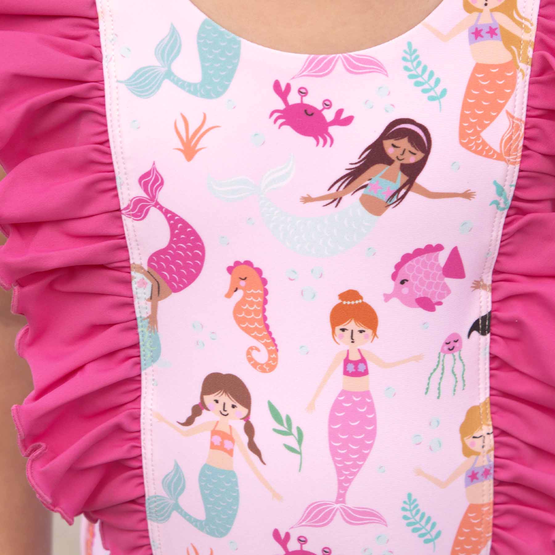  Double Ruffle One Piece | Under The Sea、mySite、layawaytickets