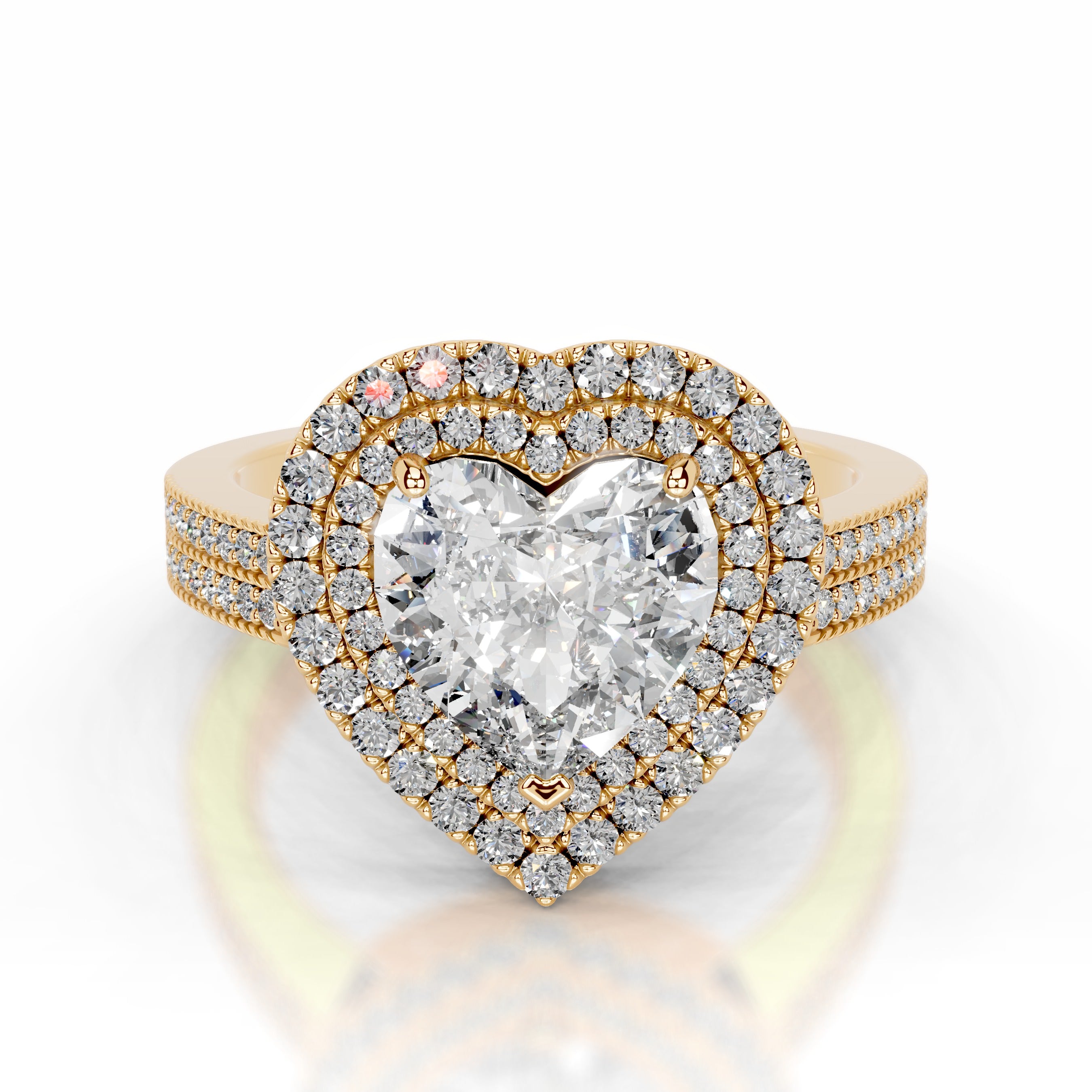 Orana Lab Grown Diamond Ring - 18K Yellow Gold、mySite、hinf8tx79