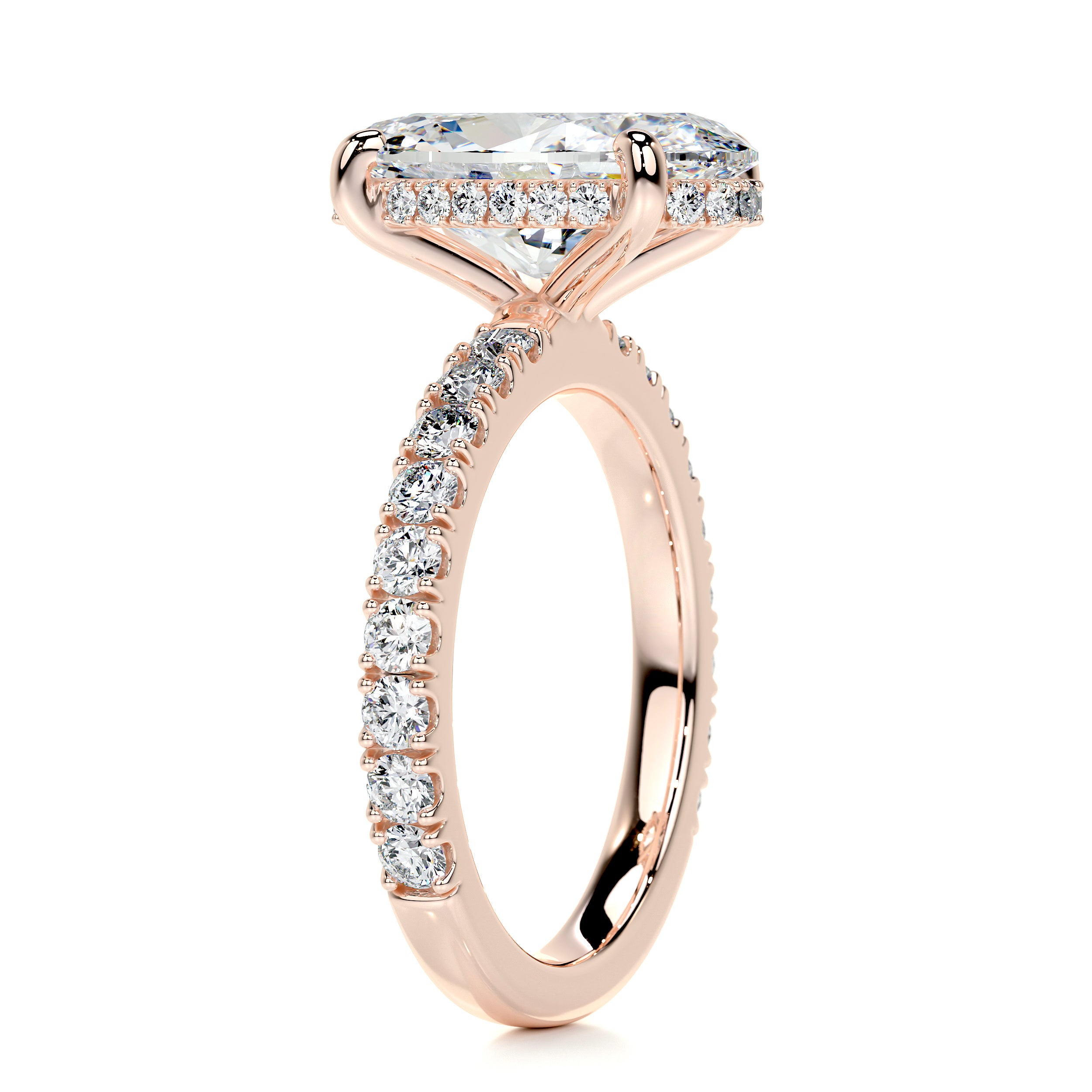 Lucy Diamond Engagement Ring -14K Rose Gold、mySite、hinf8tx79