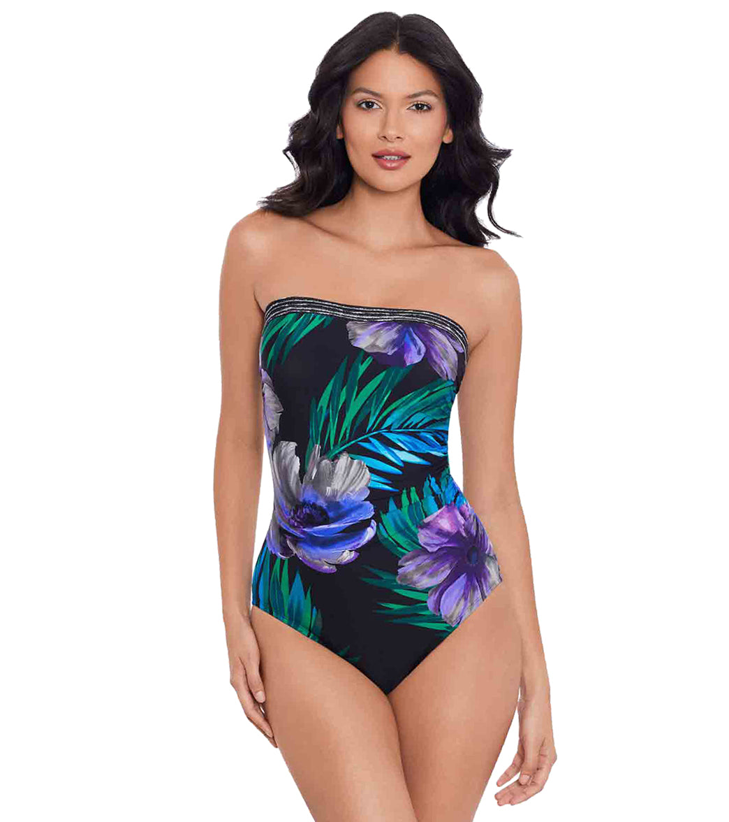 Miraclesuit Women's Flora Aura Avanti One Piece Swimsuit、mySite、noshort