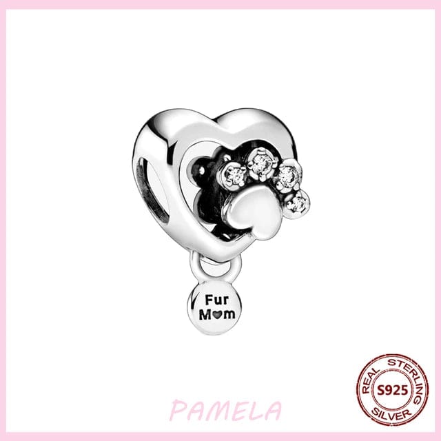 Cat Lovers Pandora Style Charm Collection Sterling Silver、mySite、g9winljtr
