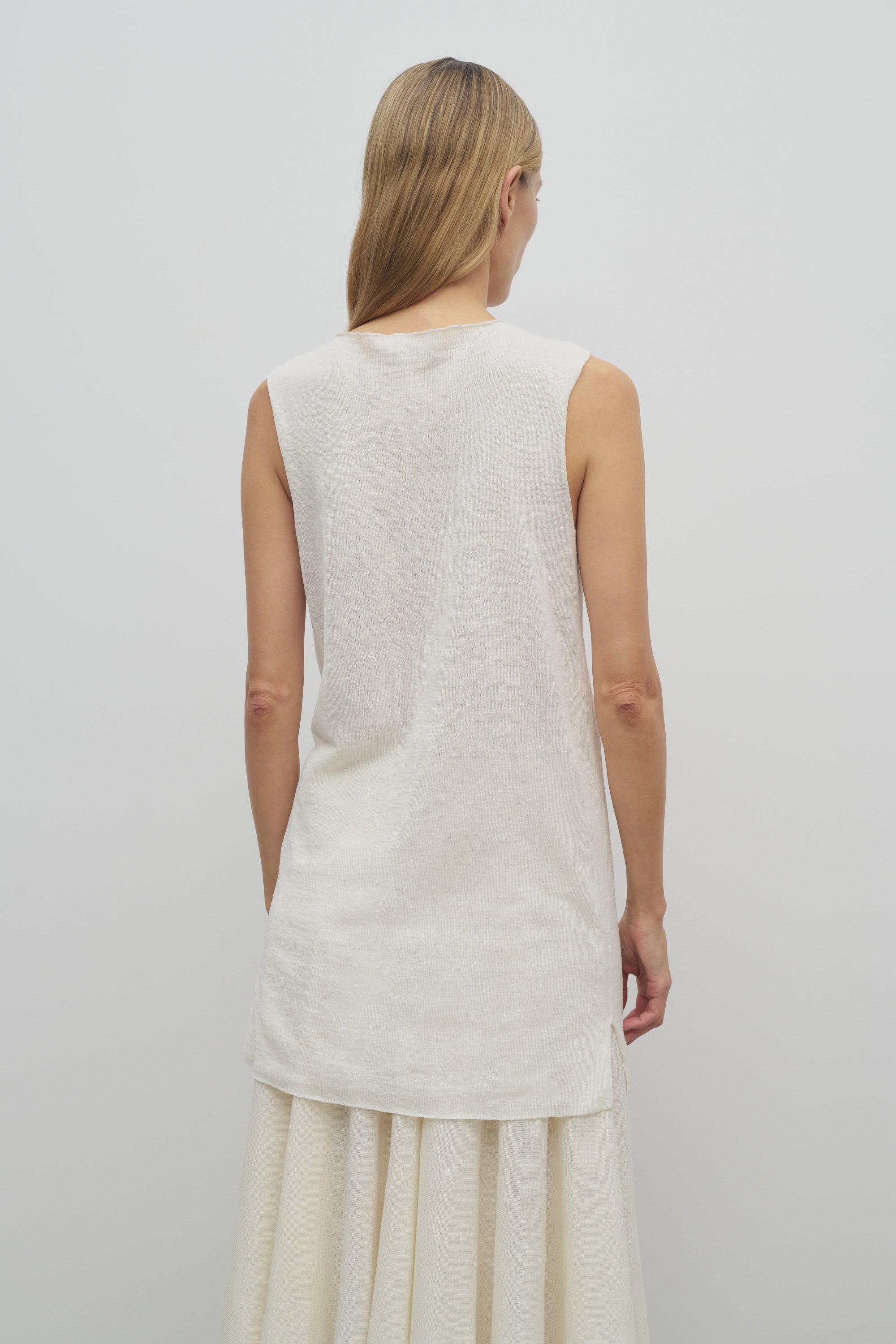 Jaylen Top in Linen and Cotton、mySite、aoinhome