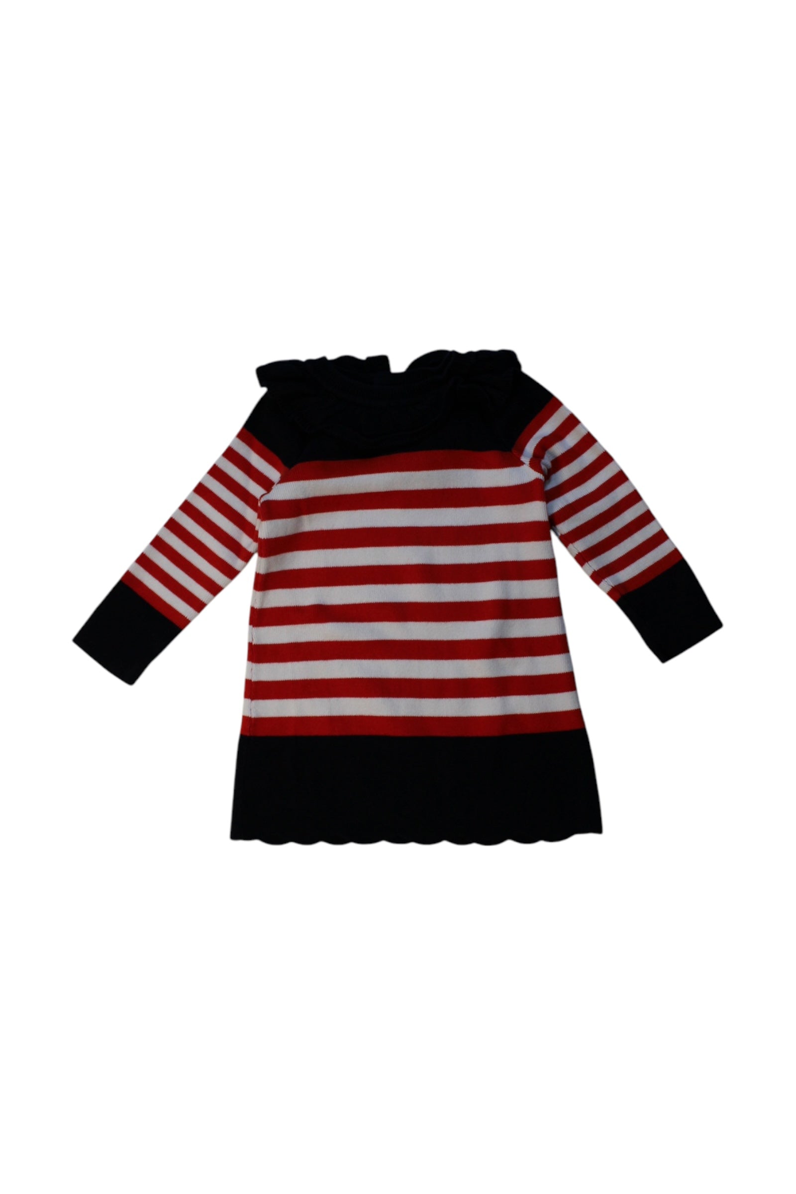Jacadi Striped Sweater Dress 6-12M、mySite、g9winljtr